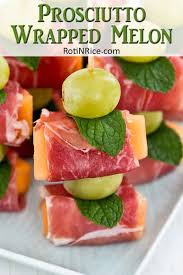 Prosciutto Wrapped Melon Recipe No Cook Appetizers Appetizers Easy Appetizers