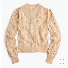 And it's no measly we're talking 50 percent off everything from camel topcoats to oxford shirts, selvedge jeans, and more. J Crew Sweaters Jcrew Demylee Pointelle Sweater Poshmark