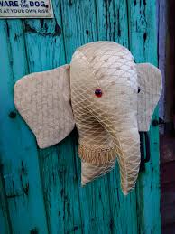 Sale Fake Taxidermy Fabric Elephant Head Faux Taxidermy Tilly Lane Treasures Taxidermy 101 has 13 new taxidermy how to dvds teaching how to do taxidermy from home.