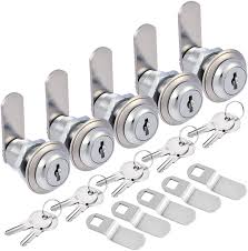 A cabinet lock is an essential tool for every type of cabinet. Buy Kohree Upgrade Cabinet Cam Lock Set 5 Pack Keyed Alike 1 1 8 Inch Cam Locks Secure File Drawer Dresser Mailbox Rv Cylinder Replacement Lock Hardware Chrome Finish Zinc Alloy Online In Turkey B08brr1tz2