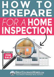 Then do a few projects or repeat some tasks each week. How To Prepare For A Home Inspection When Selling Your House