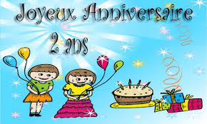 + 10 000 cartes sur 100carteanniversaire.fr. Carte Anniversaire Enfant 2 Ans Virtuelle Gratuite A Imprimer