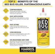 Amazon Com Harris Bed Bug Killer Diatomaceous Earth 1 2lb Harris Bed Bug Killer Garden Outdoor