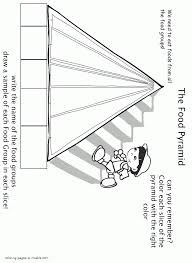 Download this adorable dog printable to delight your child. Healthy Food Pyramid Colouring Pages Printable Coloring Pages Printable Com