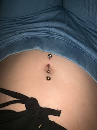 I Got The Bottom Part Of My Belly Button Pierced Today Posted 1 Pic Already It Is Very Sore And Tender And Hurt More Than The Top What Piercings Do You Have