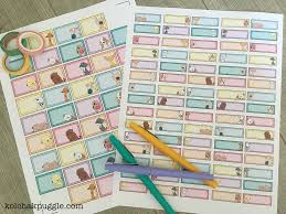 free printable pastel puppies planner stickers kol s notes