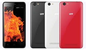 An image of lyf water 2 phone with ips display.40. Lyf Smartphone Posts Facebook