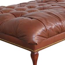 Square leather ottoman coffee table tufted top sofa companies. 86 Off Charles Stewart Company Charles Stewart Company Tufted Ottoman Chairs