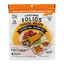 Carbs in cheddars fish tacos. Folios Cheddar Cheese Wraps Shop Cheese At H E B