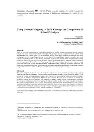 Negara maju pada tahun 2020, menurut kertas perintah 23 tahun 2015; Pdf Using Concept Mapping To Build Concept The Competence Of School Principals Mustamin Mustamin Academia Edu