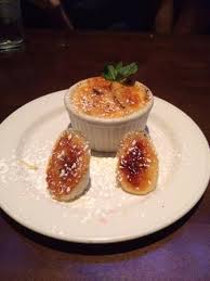 A lightly spiced and decadent bread pudding is made healthier using whole wheat bread, less sugar, and adding fruit. Creme Brulee With Bananas Tasty But Small For Sharing Picture Of Yard House Glendale Tripadvisor