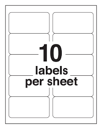 Free templates for download, standard avery compatible on a4 sheets in word or pdf formats. 10 Up Blank Shipping Labels Avery 8163 Template Iworkcommunity