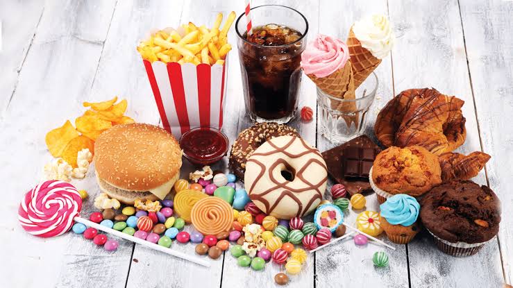 Alimentos con azúcar 