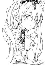 Manga Girl Manga Zeichnen Ausmalbilder Zeichnen