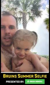 In january of 2007 when i pulled the black and gold sweater on for the first time i was 20 years old and was almost 4,000 miles. Boston Bruins David Krejci And His Daughter Elina Facebook