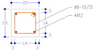 Penjumlahan, panjang besi kolom diatas pondasi / kolom dibawah sloof = (l) l = 90cm + lp + 35cm + lk l = 90cm + 67cm + 35cm + 78cm l = 270 cm. Cara Mudah Hitung Kebutuhan Besi Beton Perencanaan Rumah Bagi Pemula
