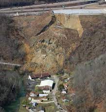 It covers 767 acres and has one asphalt runway, 5/23, which is 6,715 x 150 feet. Yeager Airport A Massive Damaging Fill Slope Landslide The Landslide Blog Agu Blogosphere