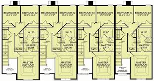 Barely changed from the original floor plan. 4 Plex 3 2nd Floor Family House Plans House Plans Town House Floor Plan