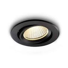 Studio cct3 dimmable led downlight. Onyx 9 Watt Tilting Outdoor Led Downlight Black Finish Led Soffit Light