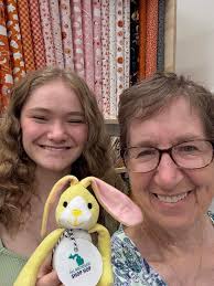 Having fun spending time with my granddaughter