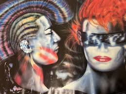 Vintage Punks Poster Peter French Wizard & Genius Idealdecor 1985 80s 2768  27x38