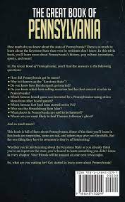 Pixie dust, magic mirrors, and genies are all considered forms of cheating and will disqualify your score on this test! The Great Book Of Pennsylvania The Crazy History Of Pennsylvania With Amazing Random Facts Trivia A Trivia Nerds Guide To The History Of The Us Vol 8 O Neill Bill 9781648450099 Amazon Com Books