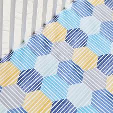 100% sateen cotton machine wash fits a standard crib. Organic Striped Geo Crib Fitted Sheet Baby Bedding