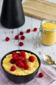 Hirse Porridge Mit Vanille Rezept Lecker Hirsebrei Und Lebensmittel Essen