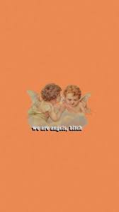 Aesthetic A F Wallpapers You Need Orange Wallpaper Lock Screen Wallpaper Iphone Aesthetic Iphone Wallpaper