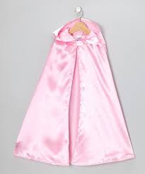 Pink Medieval Princess Satin Hooded Cape Girls Medieval Princess Fancy Dress For Kids Hooded Cape