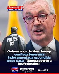GOBERNADOR DE NEW JERSEY CONFIESA TENER UNA INMIGRANTE ESCONDIDA EN SU  CASA: “BUENA SUERTE A LOS FEDERALES” WLDR-DB