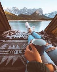 Coffee And Mountains Perfect Way To Start The Morning Photo Adventure Wanderlust Travel Explor Camping Photography Travel Aesthetic Travel Photography