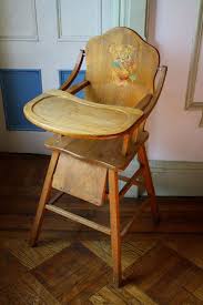 Wood High Chair Vintage Vintage High Chairs Wooden High Chairs Antique High Chairs