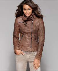 Buffalo David Bitton Leather Jacket Coats For Women Jackets Buffalo Jacket