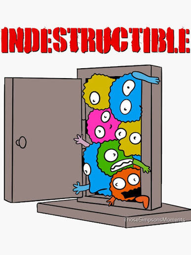 Pegatina for Sale con la obra «Indestructible Sr. Burns» de TadHappyGilmore | Redbubble