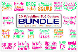 With this files can create personalized product with custom design. 3 Weddingl Svg Bundle Designs Graphics