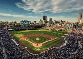 Wrigley Field Chicago Cubs Ballpark Wrigley Field Baseball Park Chicago Cubs Baseball