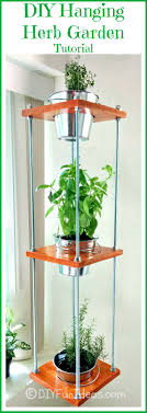 And that's how easy it is to have a mobile diy indoor herb garden kit. Hanging Herb Garden Indoor Small Evergreen Trees