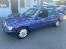 The turbo diesel model listed was not marketed in right hand drive form for the uk. Mercedes 190 Azzurro Used Search For Your Used Car On The Parking