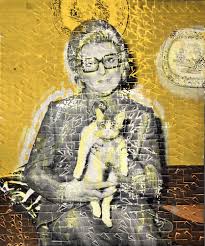 Ardan Ozmenoglu Bir Kedi Gordum Sanki Birgun Elbette Zeki Muren I Seveceksiniz Post It Notlar Uzerine Karisik Teknik 154x130cm 2018 Sanat Kedi Ari
