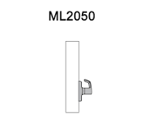 ML2050-LSM-613 Corbin Russwin ML2000 Series Mortise Half Dummy Locksets  with Lustra Lever in Oil Rubbed Bronze