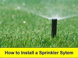 The map also can tell you how large an area each sprinkler covers. How To Install A Sprinkler System Howtolou Com Youtube