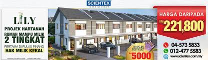 Sekiranya kerajaan pulau pinang mensabotaj' dan mengamalan ''politik dendam',mengapa menteri perumahan dan kerajaan tempatan datuk abdul rahman dahlan tidak berani bersemuka dengan ketua menteri lim guan eng? Scientex Tasek Gelugor Lily Project Hartanah Rumah Mampu Milik 2 Tingkat Pertama Di Pulau Pinang