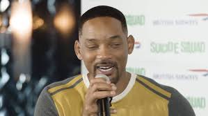 Actor Will Smith talks exclusively to British Airways pilots, Andy Perkins  and Will Swinburn