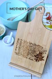 Custom Hand Written Recipe Cook Book Stand Personalized Recipe Book Holder Easel Paddle Board Recipe Book Holders Book Holders Cook Book Stand