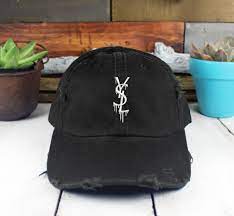 Dripping 3d Distressed Embroidered Dad Hat High Fashion 100 Cotton Street Drip Dad Hats Handmade Brand Embroidered Baseball Caps
