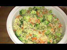 However you can make the vegetable portion of this and serve it with couscous that's been cooked in a rice cooker or a stove top method. Vegetable Cous Cous Recipe