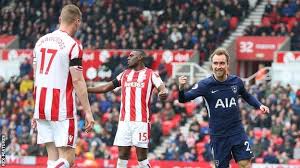 Stoke have already ousted wolves and aston villa this season and are capable of bloodying tottenham's noses. Stoke City 1 2 Tottenham Hotspur Bbc Sport
