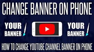 In this tutorial, i show you how to change youtube channel art on your iphone or android phone. How To Change Your Youtube Channel Banner On Phone Mobile Youtube