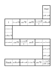 Practicing Trigonometric Identities Dominoes Easier From Math World On Teachersnotebook Com 3 Pages High School Math Classroom Math Math Lessons